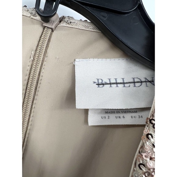 BHLDN Cary Dress Size 2 Ombre Sequin Mini Dress New - Picture 6 of 7